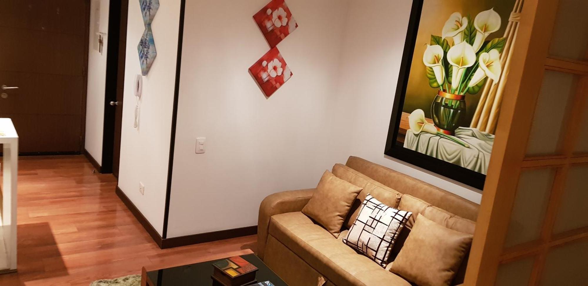 Amoblado Bogota, Wifi, Agua Caliente Appartement Kamer foto
