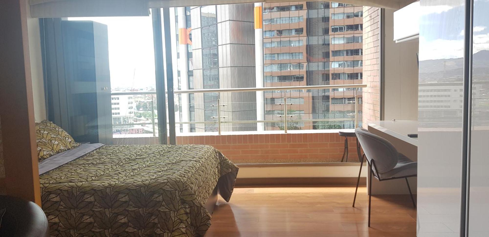 Amoblado Bogota, Wifi, Agua Caliente Appartement Kamer foto