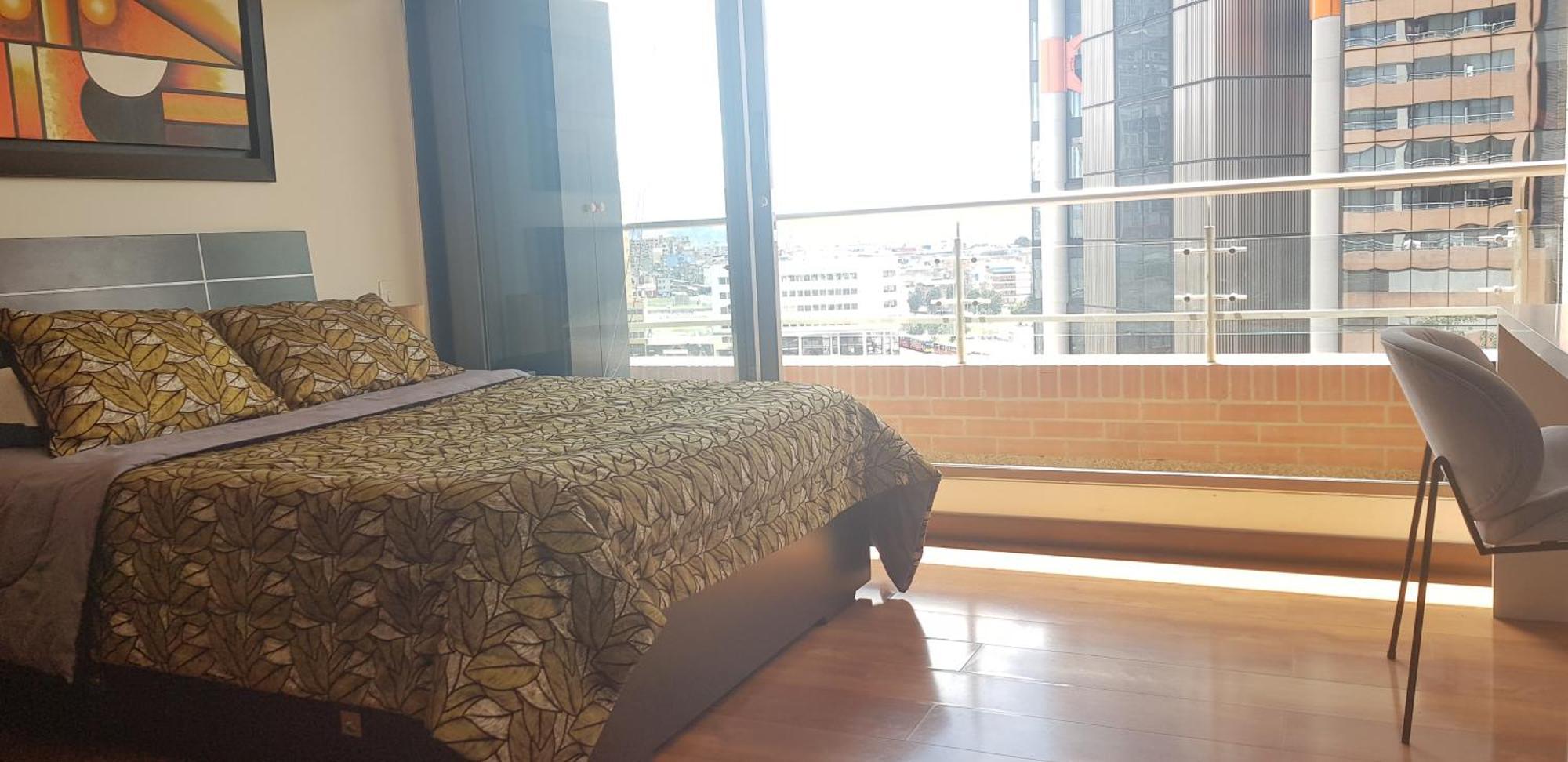 Amoblado Bogota, Wifi, Agua Caliente Appartement Kamer foto