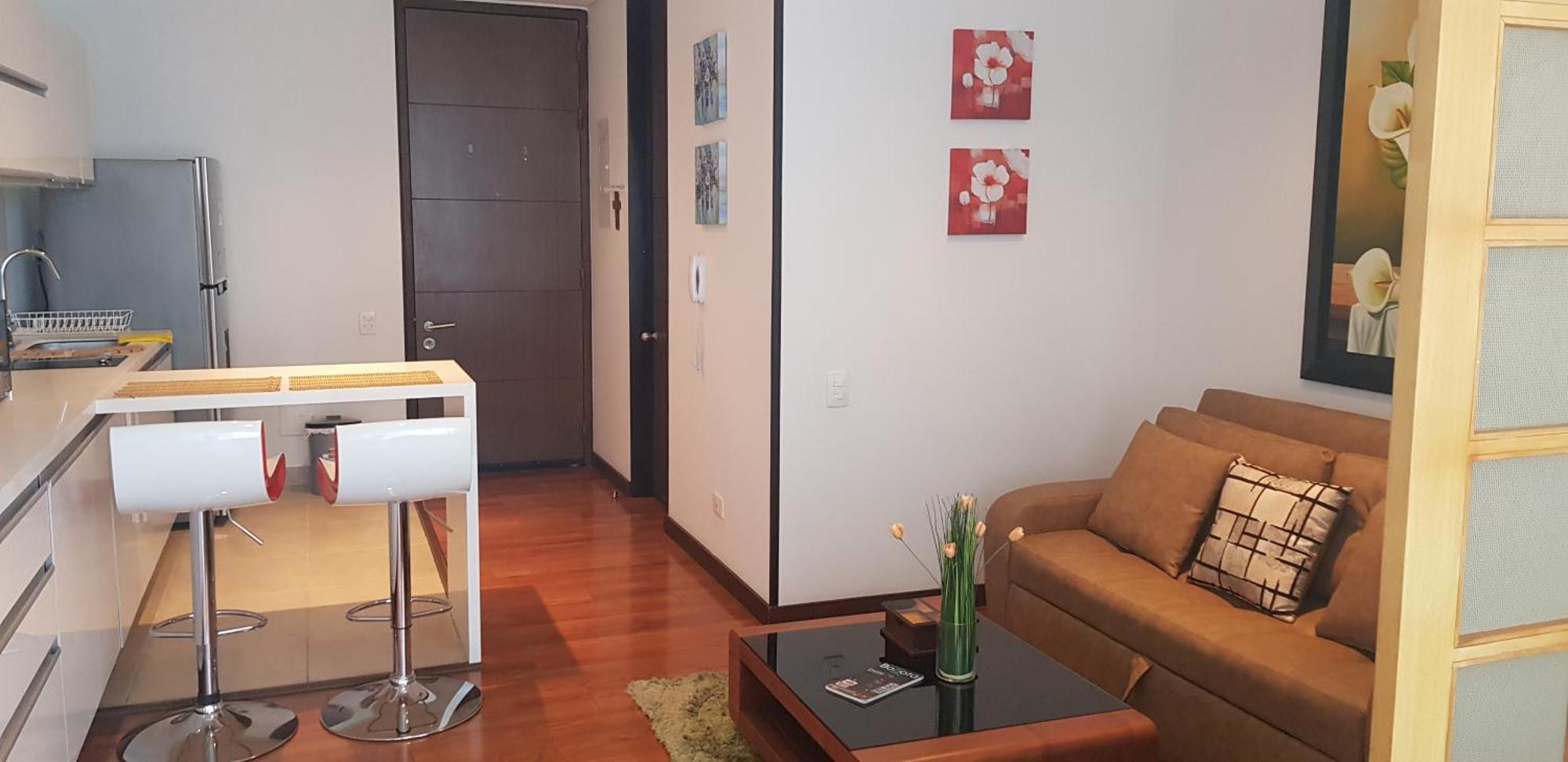Amoblado Bogota, Wifi, Agua Caliente Appartement Kamer foto
