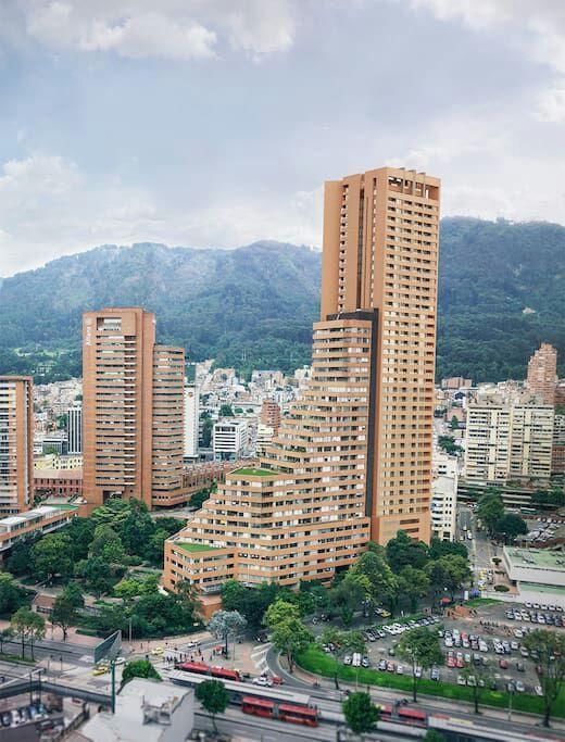 Amoblado Bogota, Wifi, Agua Caliente Appartement Buitenkant foto