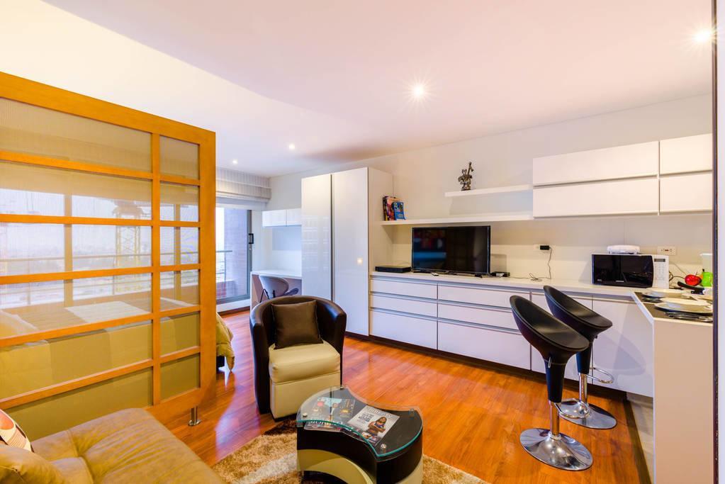Amoblado Bogota, Wifi, Agua Caliente Appartement Buitenkant foto