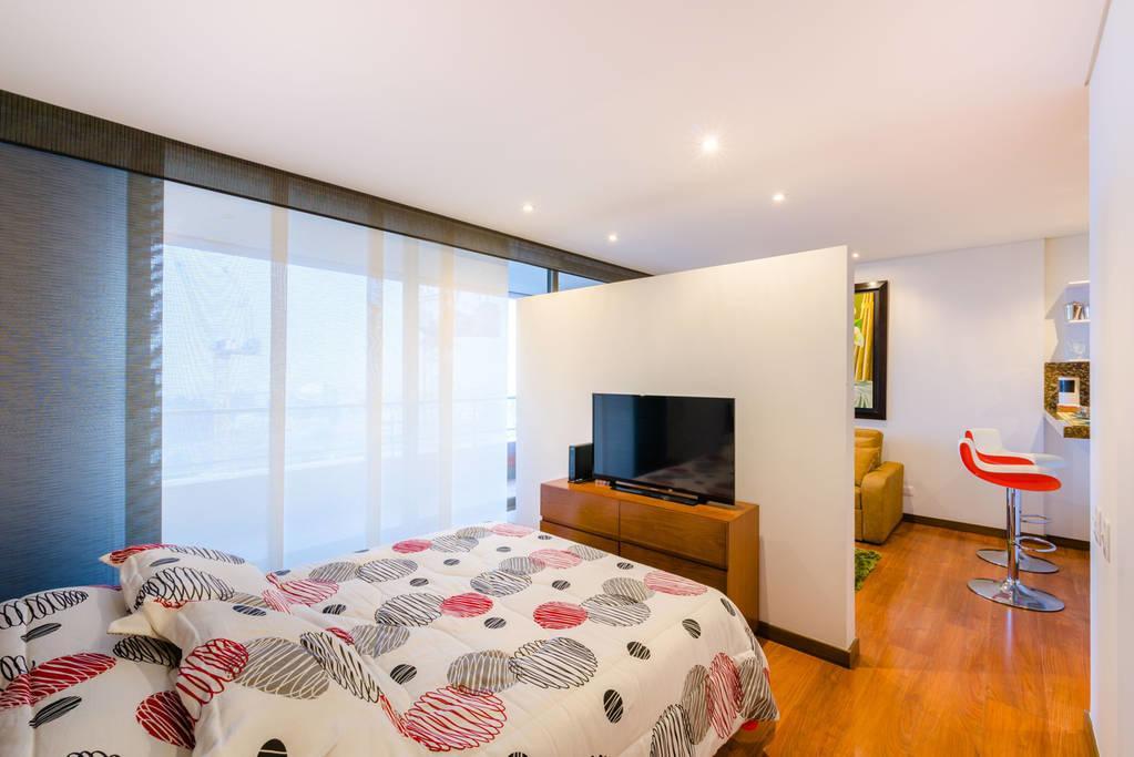 Amoblado Bogota, Wifi, Agua Caliente Appartement Buitenkant foto