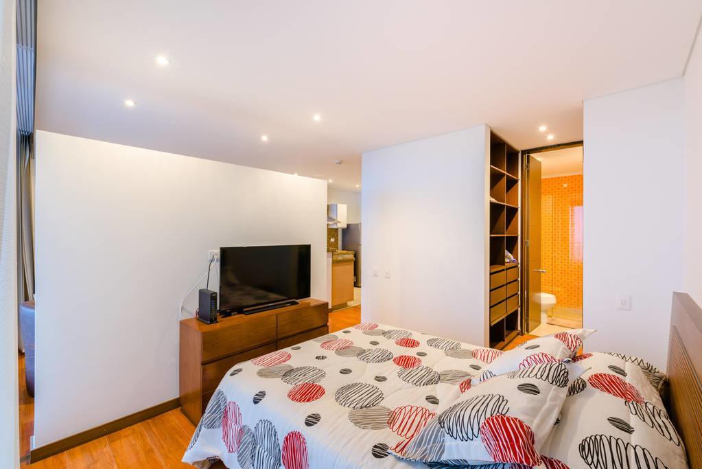 Amoblado Bogota, Wifi, Agua Caliente Appartement Buitenkant foto