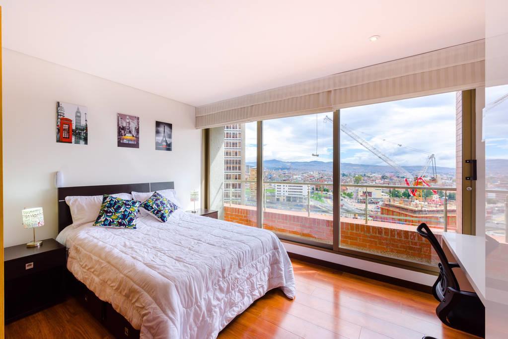 Amoblado Bogota, Wifi, Agua Caliente Appartement Buitenkant foto